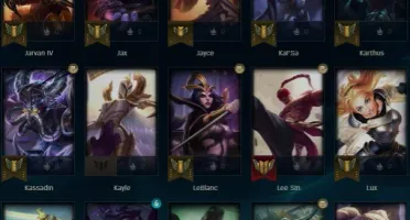 Conta de league of legends