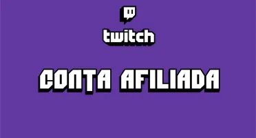 Contas Twitch Afiliada com 17 dolares acumulados!