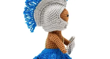 Ogum em Amigurumi