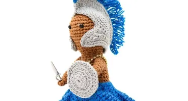 Ogum em Amigurumi