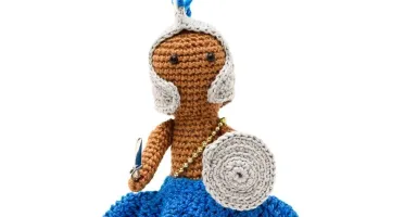 Ogum em Amigurumi