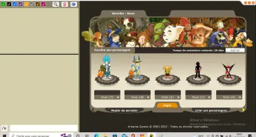 Vendo Conta Dofus Retrô Boon