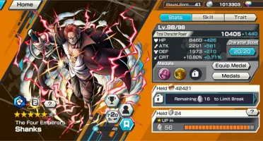 Conta One Piece Bounty Rush