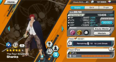 Conta One Piece Bounty Rush