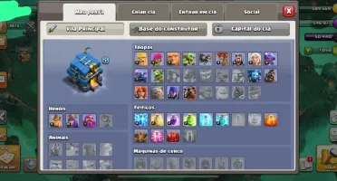 Conta Clash of clans cv12