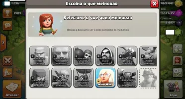 CV 9 FULL NÍVEL 113 CLASH OF CLANS