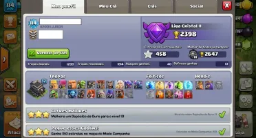 CV 9 FULL NÍVEL 113 CLASH OF CLANS