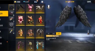 Conta Free Fire Top
