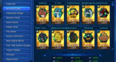 Conta DMO NA-Alphamon Mid-End Game High Status Bom Preço
