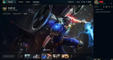 Conta LVL 30 (Unranked) (48 Campeões) (6 Skins)