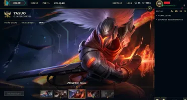 Conta LVL 30 (Unranked) (48 Campeões) (6 Skins)