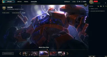 Conta LVL 30 (Unranked) (48 Campeões) (6 Skins)