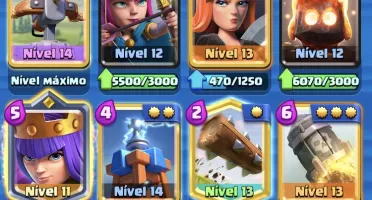 CLASH ROYALE NIVEL 14 GEMAD