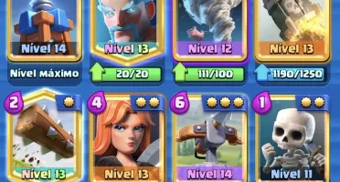 CLASH ROYALE NIVEL 14 GEMAD