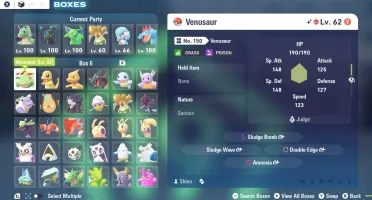 Pokemon Legends Z-A - Pokedex Alpha Shiny 6IV