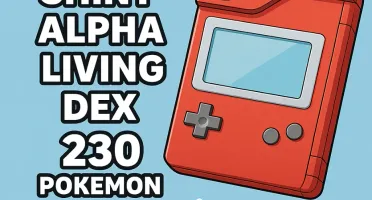 Pokemon Legends Z-A - Pokedex Alpha Shiny 6IV