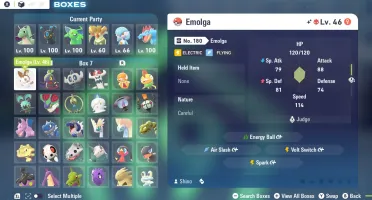 Pokemon Legends Z-A - Pokedex Alpha Shiny 6IV