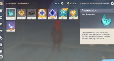 GENSHIN IMPACT - AR 40 - DILUC + CHILD OPORTUNIDADE