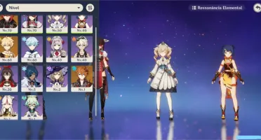 GENSHIN IMPACT - AR 40 - DILUC + CHILD OPORTUNIDADE