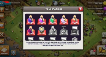 CONTA CLASH OF CLANS CV10 - 449 GEMAS - PARA VENDER RÁPIDO