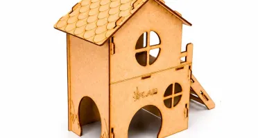 Casinha Loft 2 Andares para Hamster - Flap Pet
