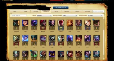Vendo conta Platina V 40 Champs 16 skins