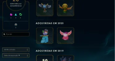 Conta de LOL Nvl 381 Platina 1 com MMR De diamante 2