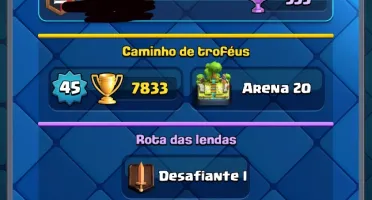 Conta rara Clash Royale - 6 anos + 8k gemas