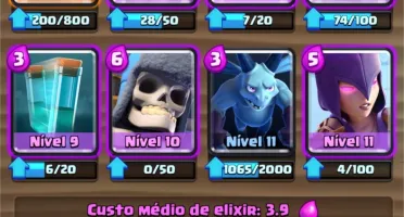 Conta Clash Royale barato nv10 liga 1e muito mais