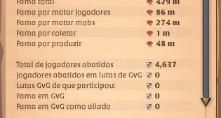 Conta albion (craft/coleta/zvz/hce)