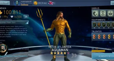 INJUSTICE 2 MOBILE - VENDO CONTA
