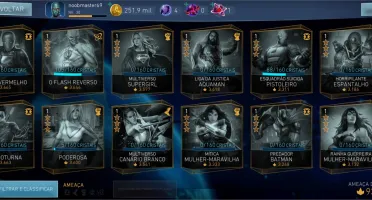 INJUSTICE 2 MOBILE - VENDO CONTA