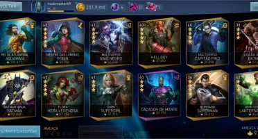 INJUSTICE 2 MOBILE - VENDO CONTA