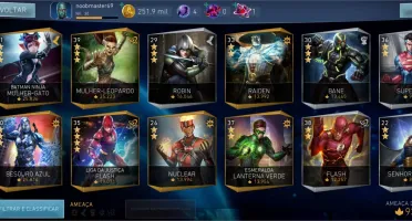 INJUSTICE 2 MOBILE - VENDO CONTA