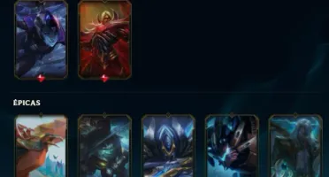 Conta Platina 3 / 30k Essência Azul / 50 Campeões e 50 skins