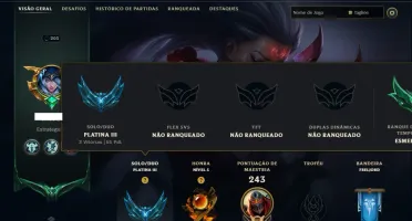 Platina 3 com 140 Champs e 68 Skins ( MID / JG / ADC )