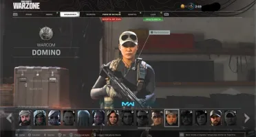 CONTA WARZONE/COLD WAR FULL SKIN + pacotes de skin