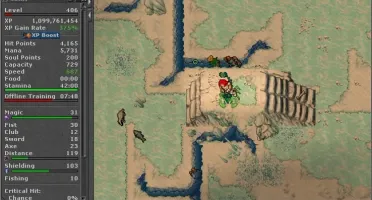 Tibia RP - Royal Paladin 406 - Retro Warrior - Crackling Egg