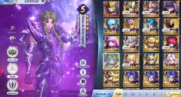 Conta Saint Seiya 03 - Milo Divino…