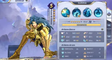 Conta Saint Seiya 03 - Milo Divino…