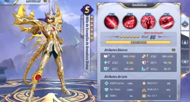 Conta Saint Seiya 03 - Milo Divino…