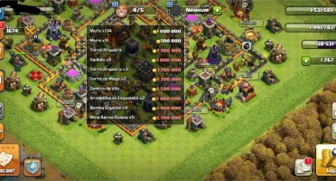 Conta Clash of Clans CV 10 quase full