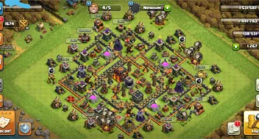 Conta Clash of Clans CV 10 quase full