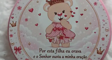 Pezinho rosa - Kit 10 Lembrancinhas