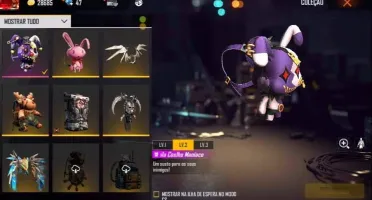 CONTA 'RARA' FREE FIRE