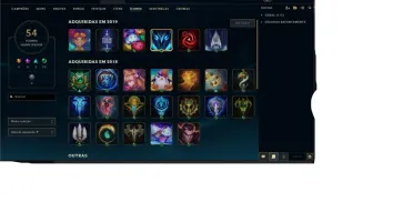 Conta League of Legend Diamond 4