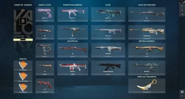 Conta com muita skin valorant, dima III ultimo ato
