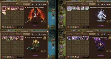Summoners War Global com Ragdoll Leo Teshar Feng GojoWater