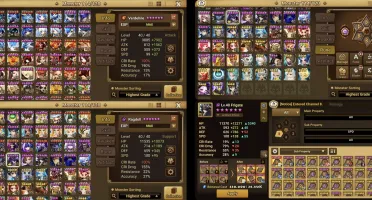 Summoners War Global com Ragdoll Leo Teshar Feng GojoWater