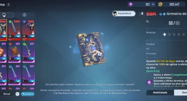 Conta solo leveling nível 44